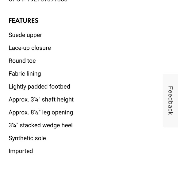 Lucky Brand Yamene Wedge Bootie - Size 8 - Picture 2 of 7